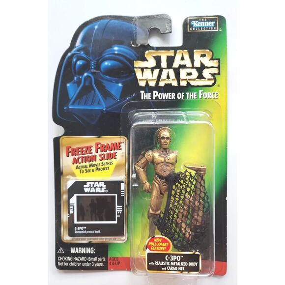 Star Wars C-3PO 1997 Kenner The Power of the Force Action Slide SW6 - Picture 1 of 3